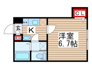 メゾン　ド　プランド－ルの物件間取画像